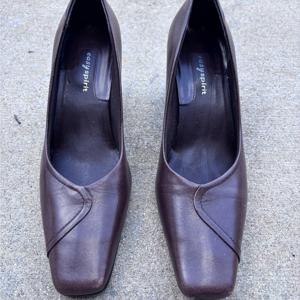 Easy Spirit Women's Dark Brown Heels